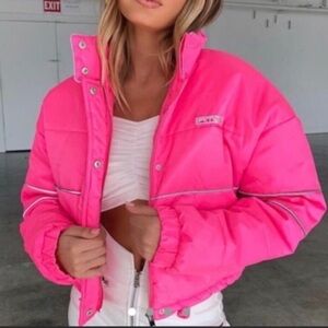 I.AM.GIA crop puffer jacket